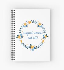 Tragical romance and all crown version Spiral Notebook