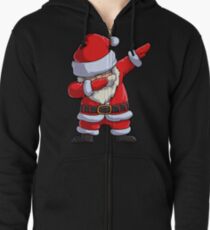 Dabbing Santa T Shirt Weihnachtsmann Weihnachten lustig Tupfen X-mas Geschenke Kinder Jungen Mädchen Männer Frauen Kapuzenjacke