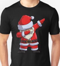 Dabbing Santa T Shirt Claus Christmas Funny Dab X-mas Gifts Kids Boys Girls Men Women Slim Fit T-Shirt