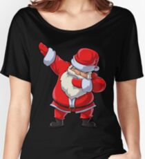 Dabbing Santa T Shirt Claus Christmas Funny Dab X-mas Gifts Kids Boys Girls Youth Women's Relaxed Fit T-Shirt