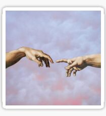 creation of adam Sticker