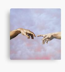 creation of adam Metal Print
