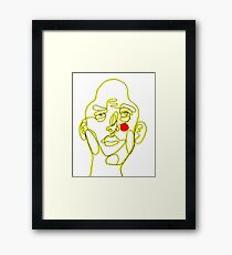 Oneliner Gerahmtes Wandbild