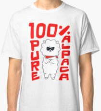 100% reines Alpaka Classic T-Shirt