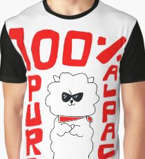 100% Pure Alpaca Graphic T-Shirt