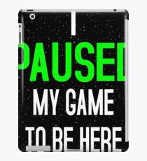 Vinilo o funda para iPad Hice una pausa en mi juego
