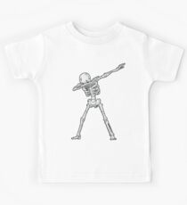 Tupfen Skeleton T-Shirt Halloween-Kostüm Lustige Scary Zombie Tupfen Tanz T Shirt Kinder Jungen Männer Kinder T-Shirt