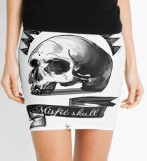Mistic Skull Mini Skirt