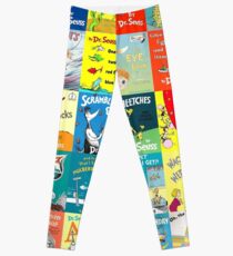 Dr. Seuss Book Covers Leggings