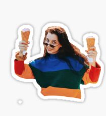Emma Chamberlain Ice Cream Sticker