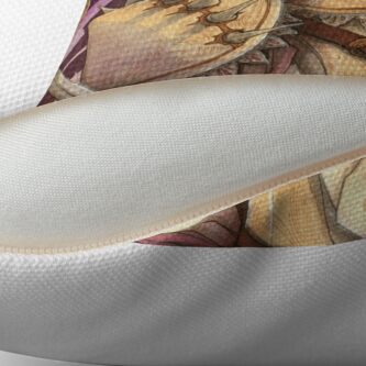 Alternate view of Wrath and Thunder Throw Pillow