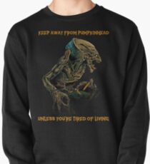 Halten Sie sich von Pumpkinhead fern Sweatshirt