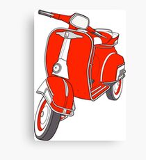Vespa Canvas Print
