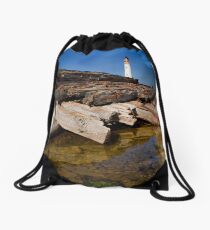 Branes Ness Lighthouse Drawstring Bag
