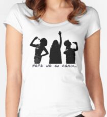Mama Mia Here We Go Again Women's Fitted Scoop T-Shirt