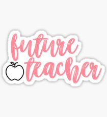 Future Teacher Sticker