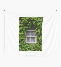 Ivied Window Wall Tapestry