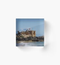 Stupid And Irresponsible (Point Peron, WA) Acrylic Block
