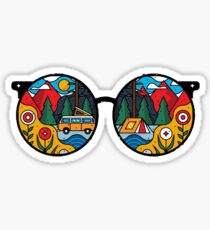 Adventure is a Frame of Mind Sticker