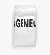 Engineer with a funny saying Duvet Cover