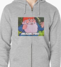 Obligame prro Zipped Hoodie