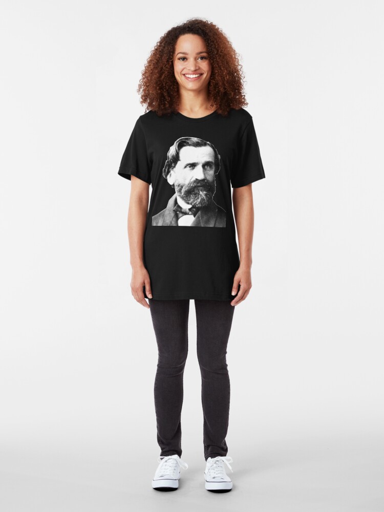 Alternate view of Giuseppe Verdi - Great Italian Opera Composer Slim Fit T-Shirt