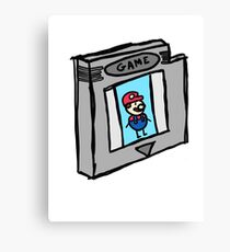 GAME Canvas Print