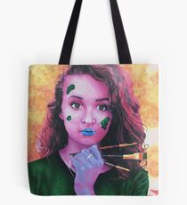 Idealist - Exaggerated Color Portrait Tote Bag