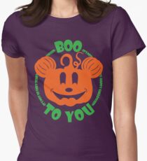 Boo To You Women's Fitted T-Shirt