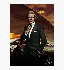 Heughan. Sam Heughan. Photographic Print