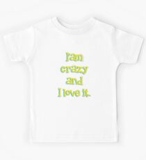 Crazy Girl Kids Tee