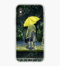Vinilo o funda para iPhone Amarillo paraguas parte 2