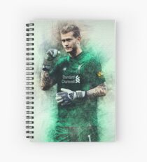 Loris Karius Spiral Notebook