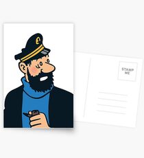 Captain Haddock Postcards