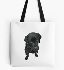 Black Labrador Tote Bag