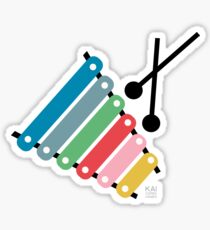 Zylophone by KAI Copenhagen Sticker