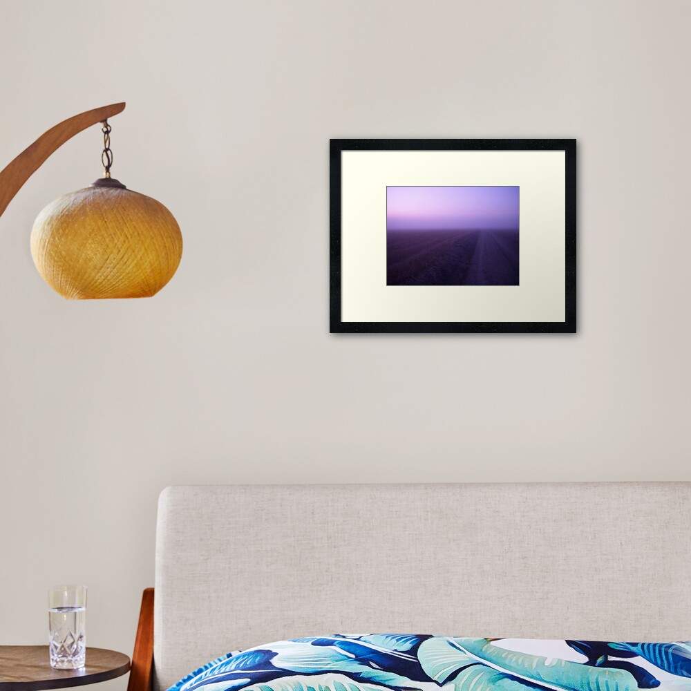 Road to Nowhere Framed Art Print