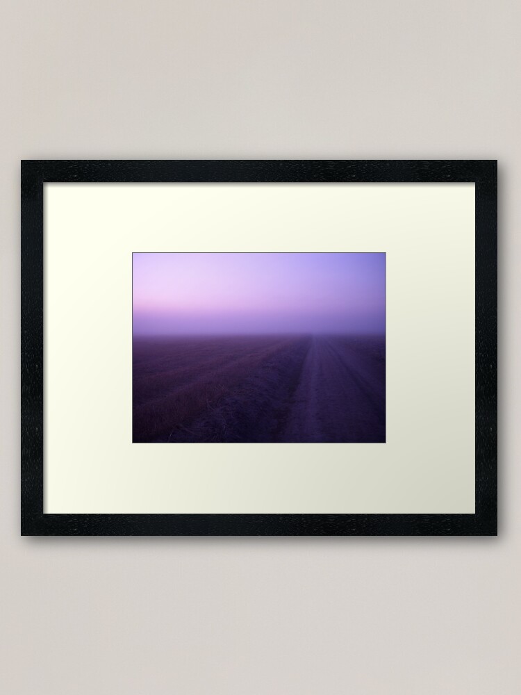 Alternate view of Road to Nowhere Framed Art Print