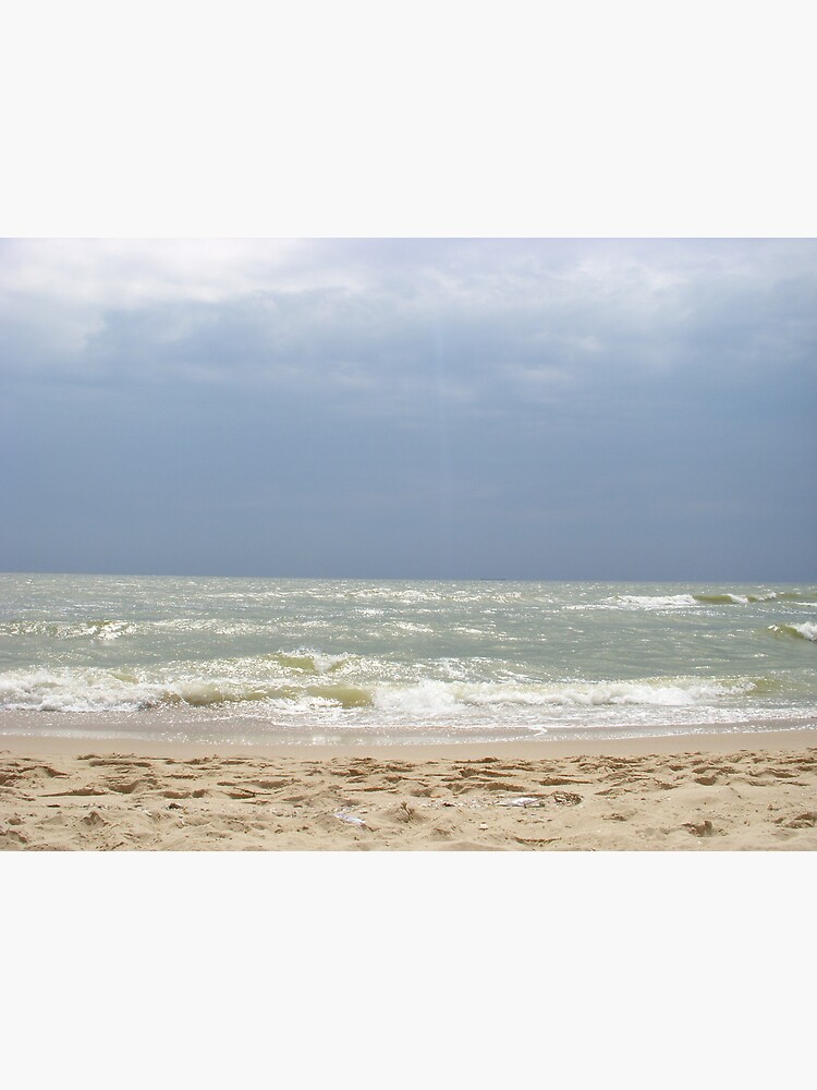 The sky and the sea communicating through the ray of light by Anthropolog