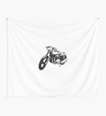 Cafe Racer Wall Tapestry