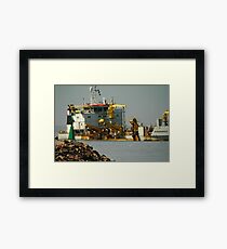 De Bougainville - Newcastle Harbour NSW Framed Print
