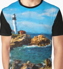 Portland Head Light Graphic T-Shirt