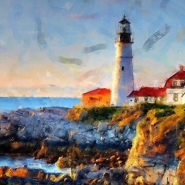 Artwork thumbnail, Portland Head Light by ErianAndre