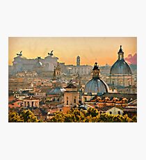 Rome Cityscape Photographic Print
