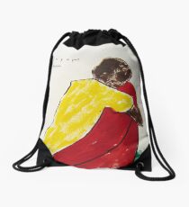Il n'y a pas maman Drawstring Bag