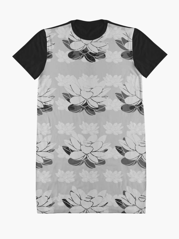 Alternate view of Lily gray value Graphic T-Shirt Dress