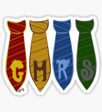 Potter - houses, wizards Sticker