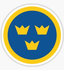 Tre Kronor - Schwedische Luftwaffe Sticker