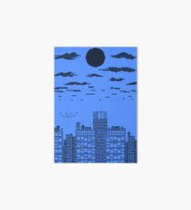 Blue Skyline Art Board