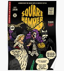 Square Hammer - Ghost Comic Series Poster